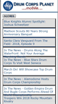 Mobile Screenshot of mobile.drumcorpsplanet.com
