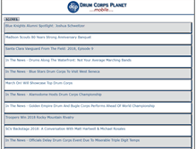 Tablet Screenshot of mobile.drumcorpsplanet.com